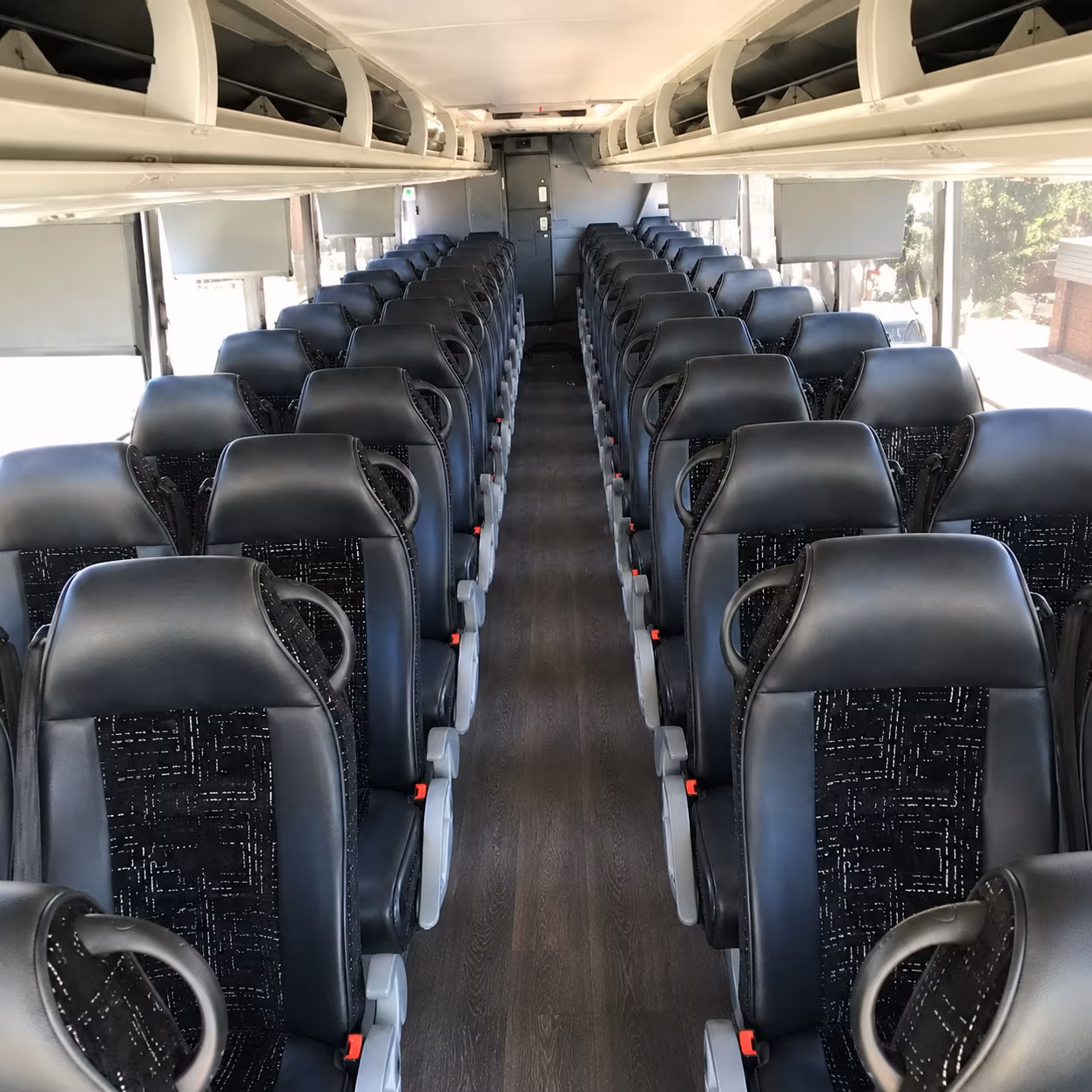 40-56 Passenger Charter Bus Inside