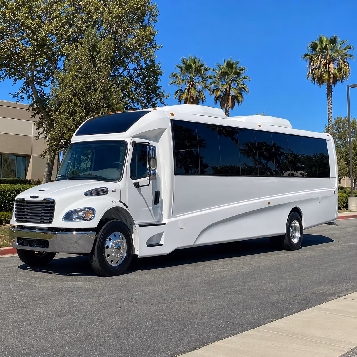 Fort Collins Airport Shuttle & Transportation party bus exterior