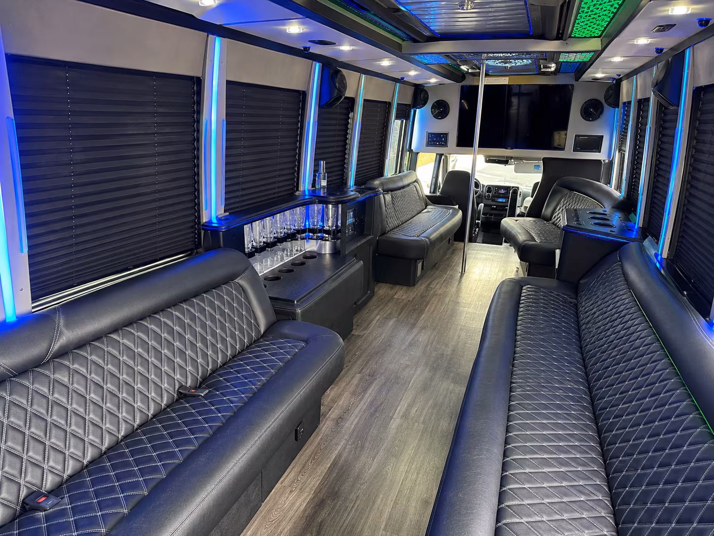 Fort Collins Concert & Music Festival Transportation party bus exterior
