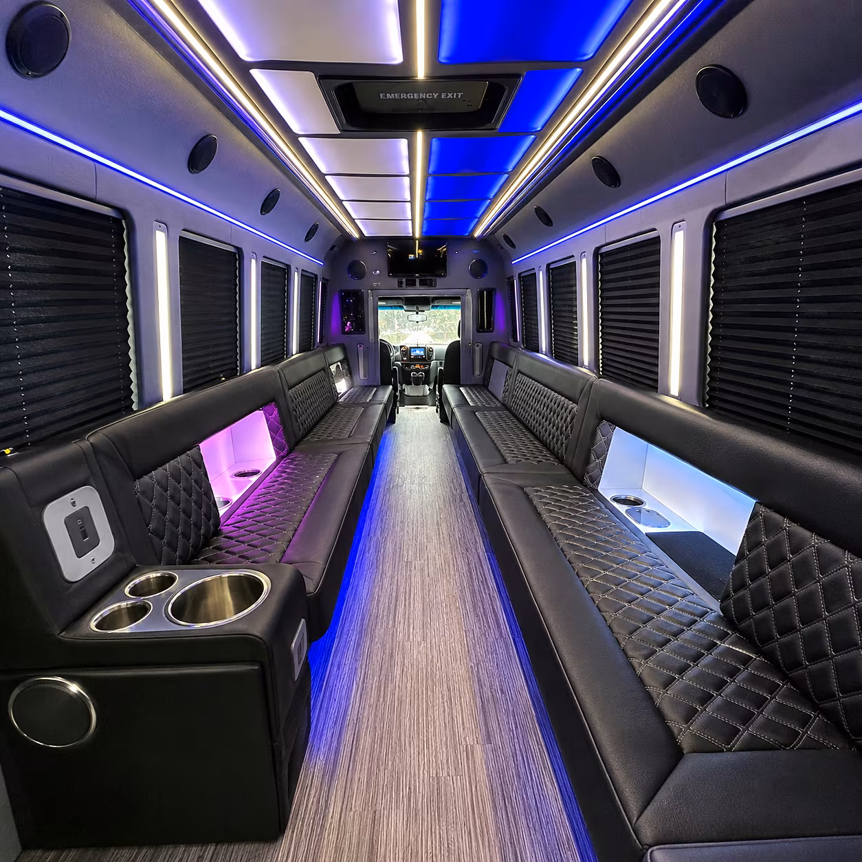 Fort Collins Concert & Music Festival Transportation onboard seating