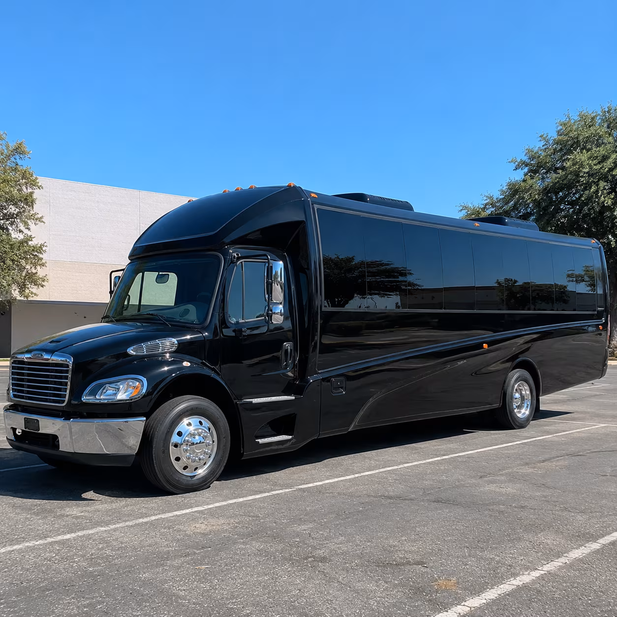 Fort Collins Corporate Transportation party bus exterior