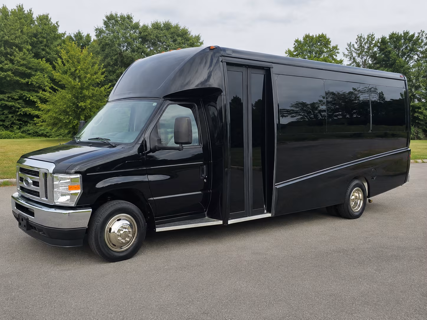 Fort Collins Corporate Transportation party bus exterior