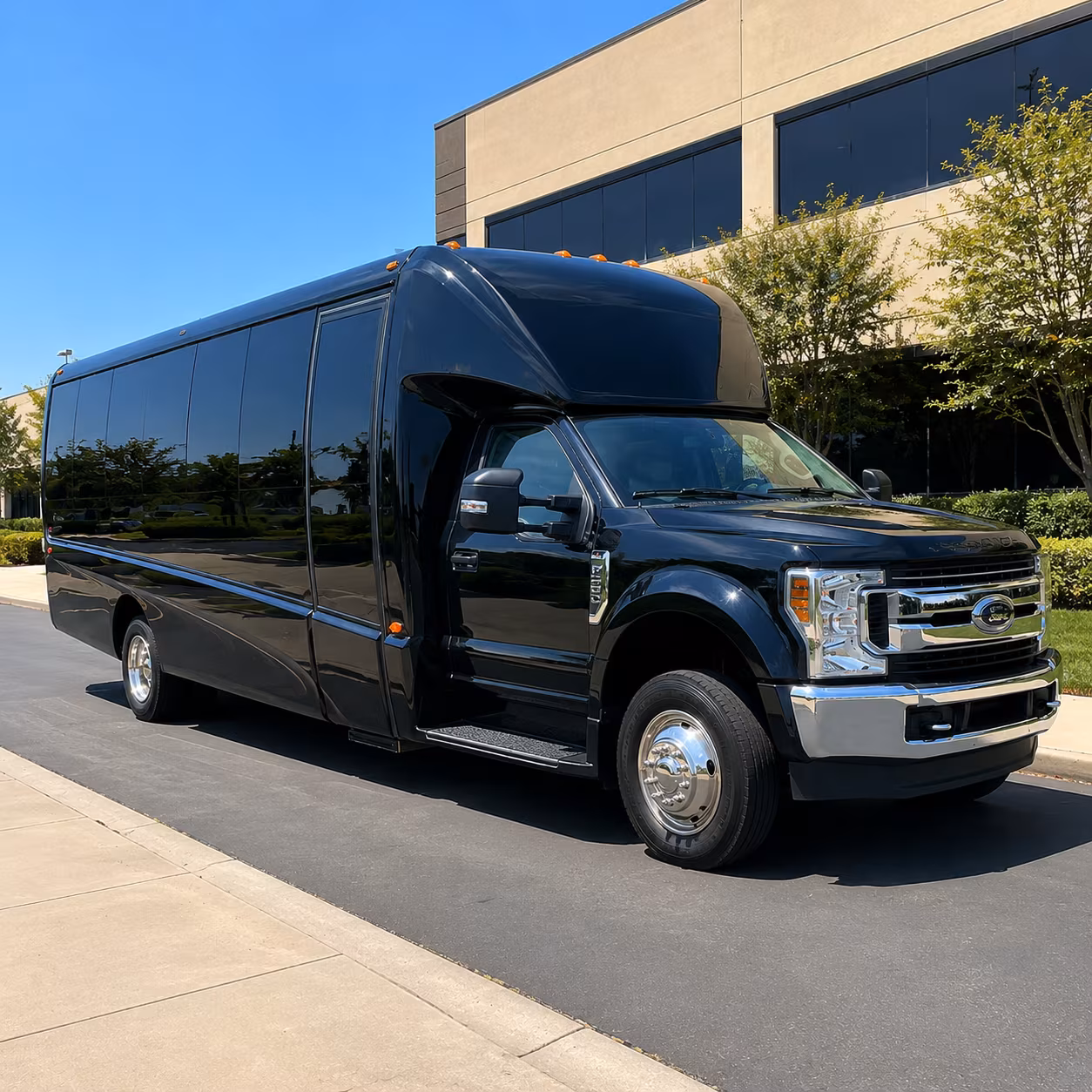 Fort Collins Corporate Transportation party bus interior