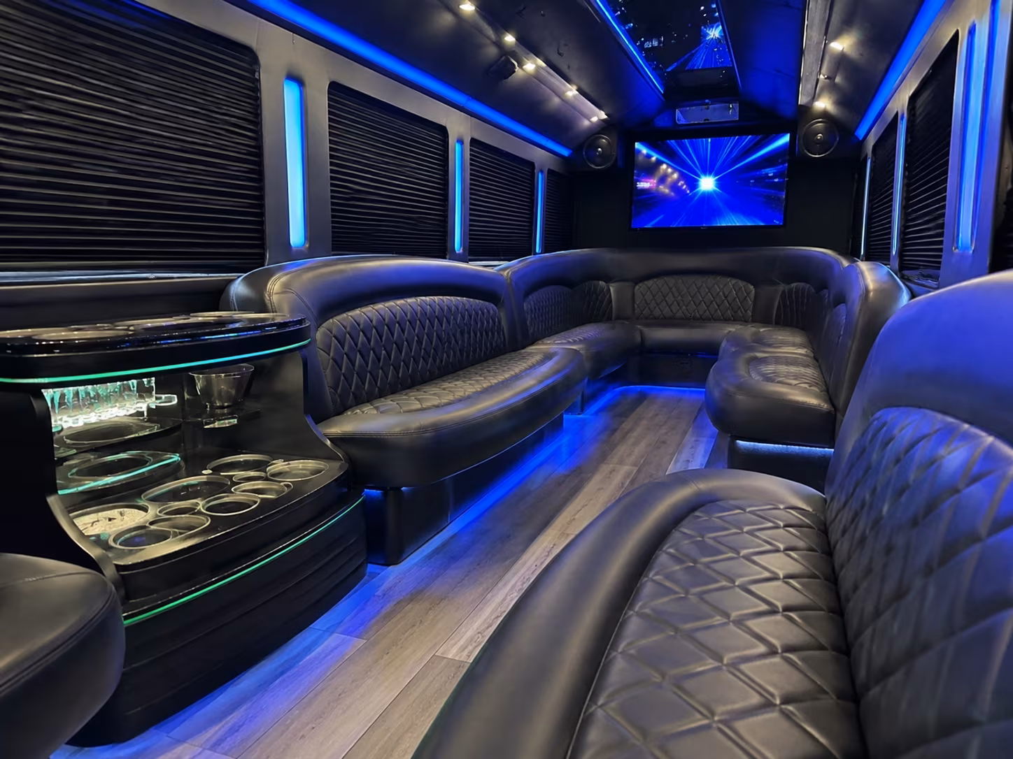 Fort Collins Private Event Transportation party bus exterior