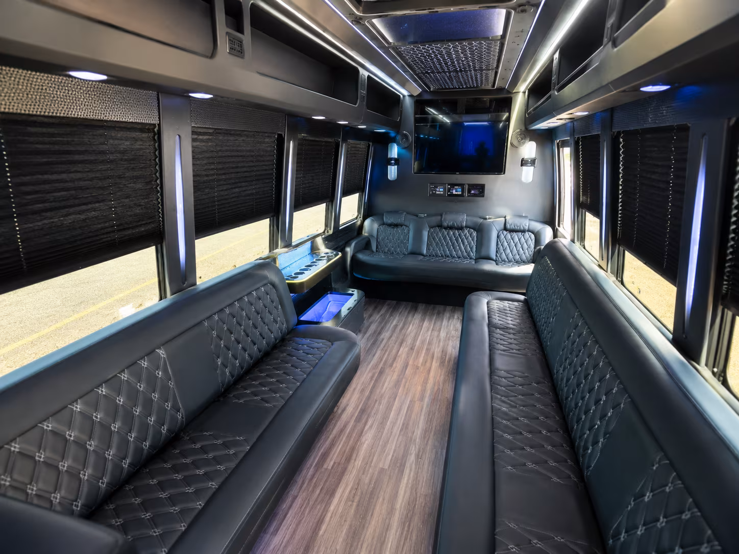 Fort Collins Prom & Homecoming Transportation party bus exterior