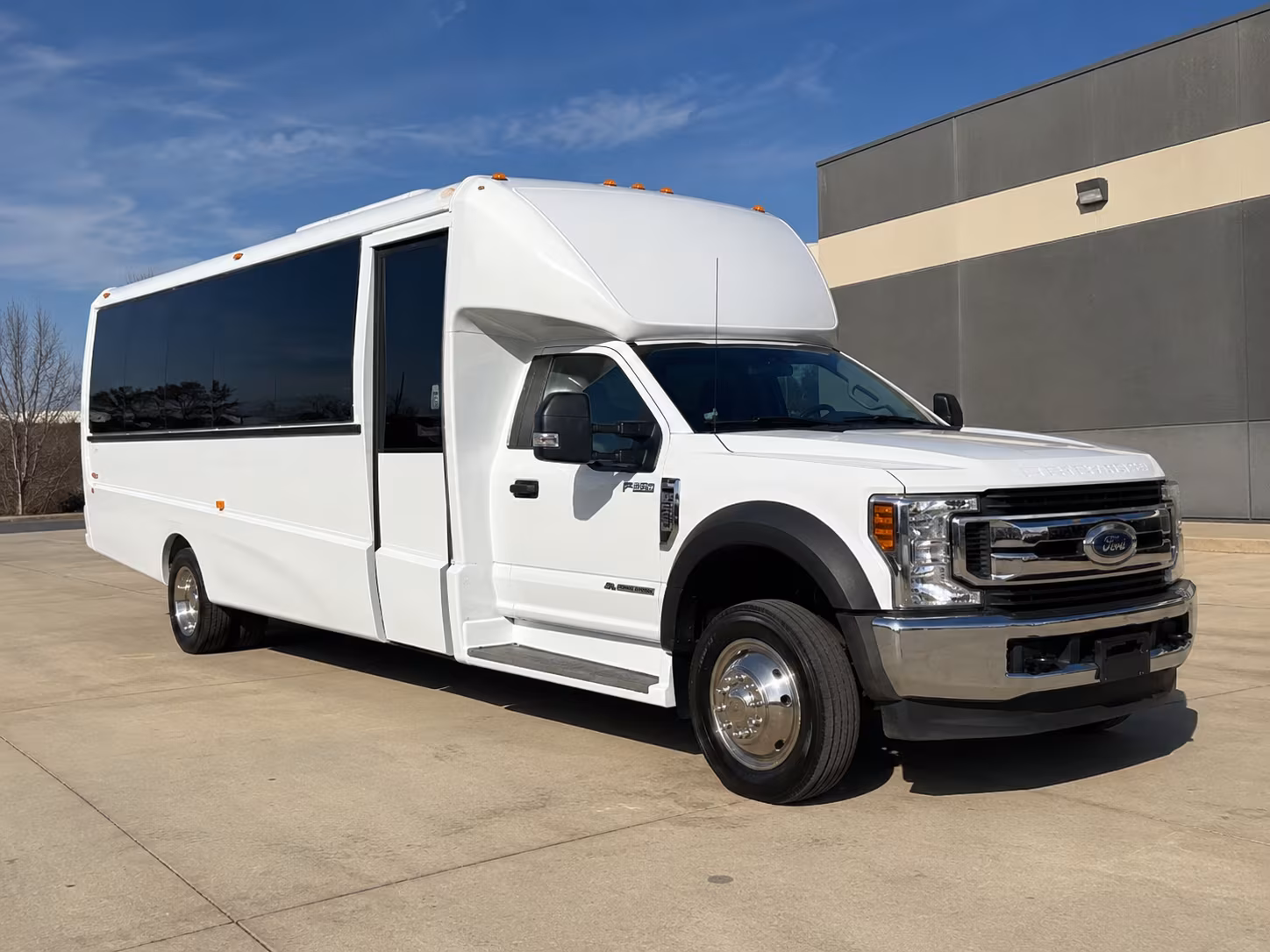 Fort Collins School Event Transportation party bus exterior