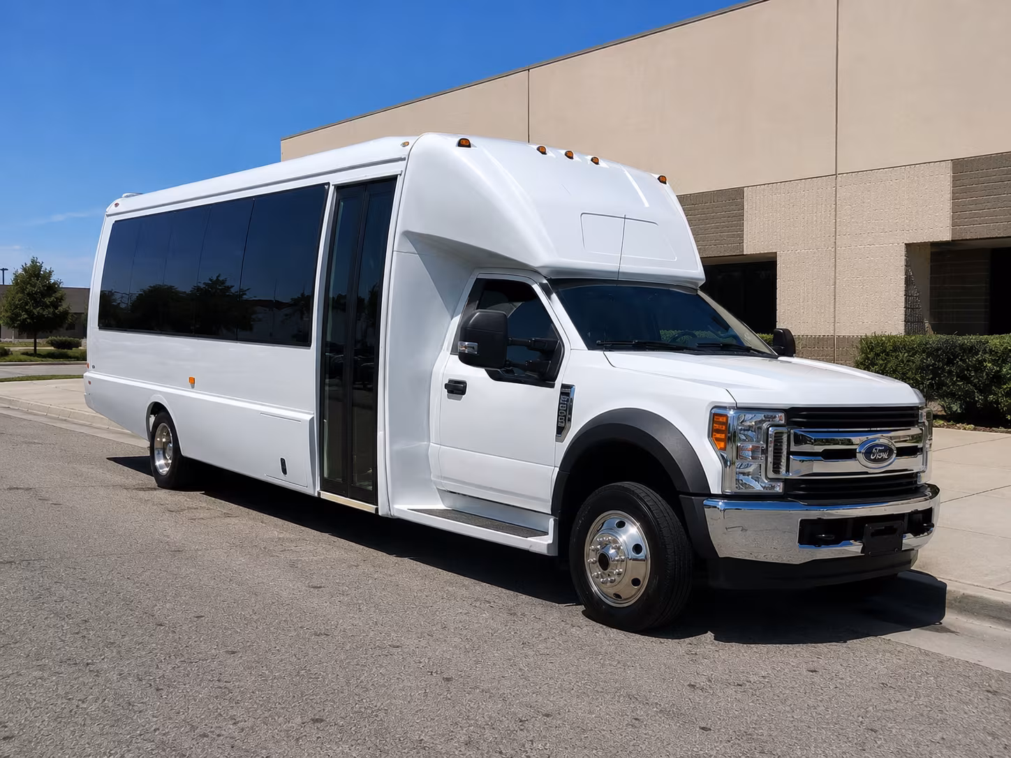 Fort Collins School Event Transportation party bus exterior