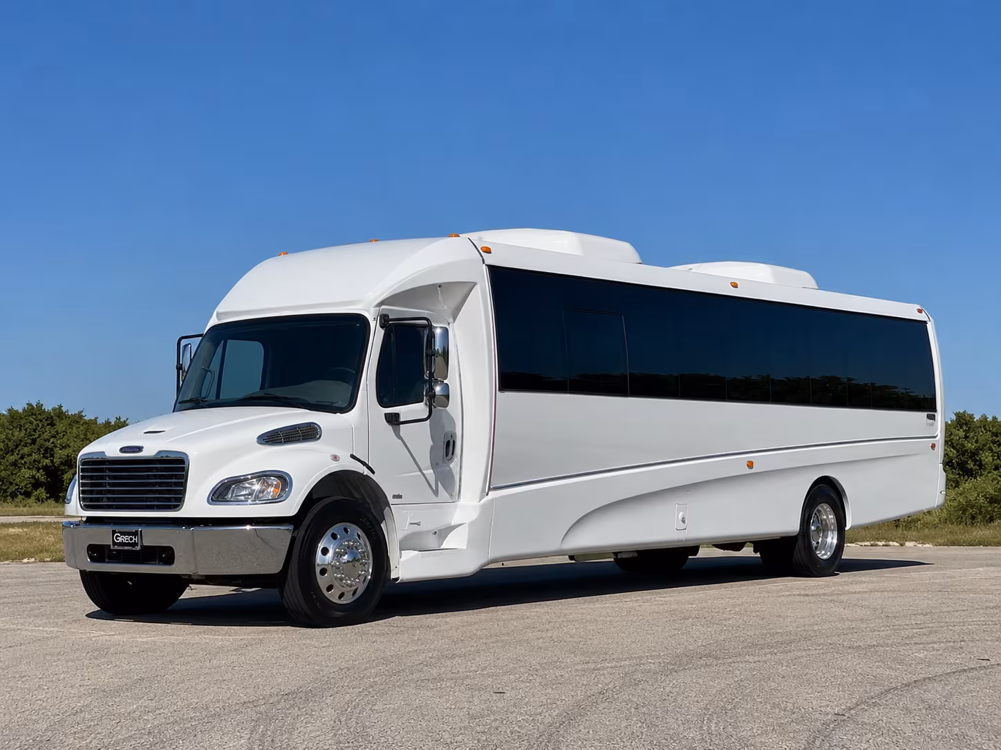 Fort Collins Sporting Event Transportation party bus interior
