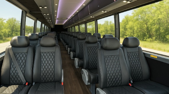 20 Passenger Minibus Interior